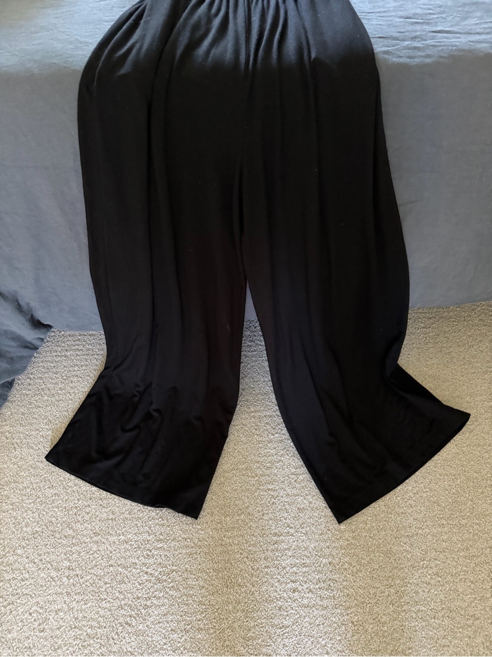 Reformation Black Maxi Pantsuit with Spaghetti Straps - Picture 4 of 4